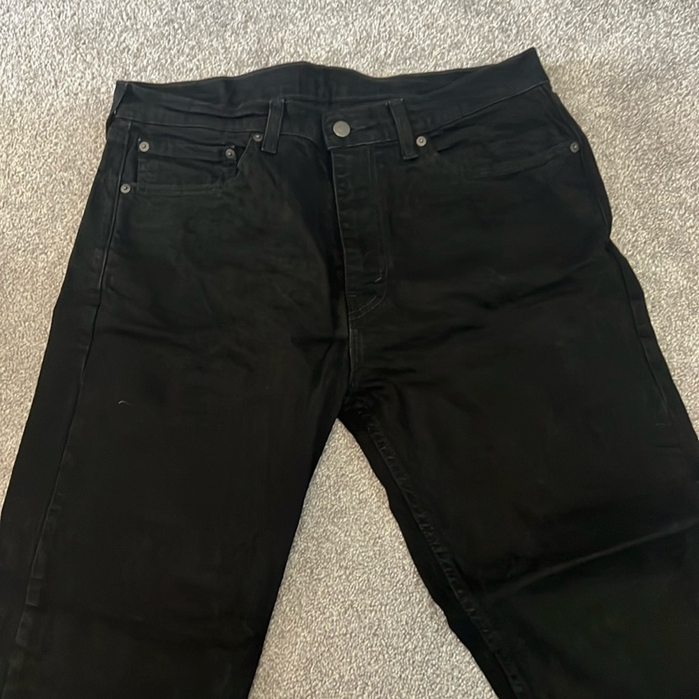 Black Levis 505 Pants